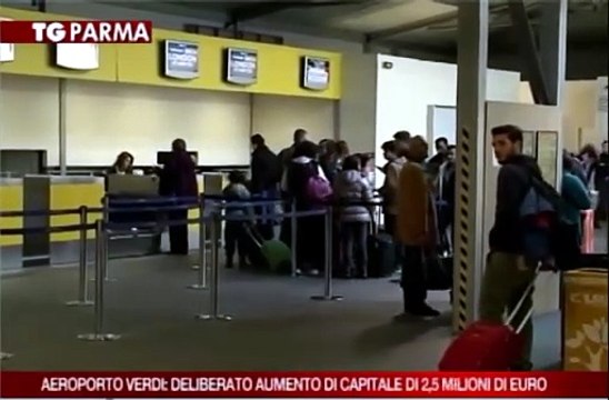 Aeroporto: 2,5 milioni di aumento di capitale