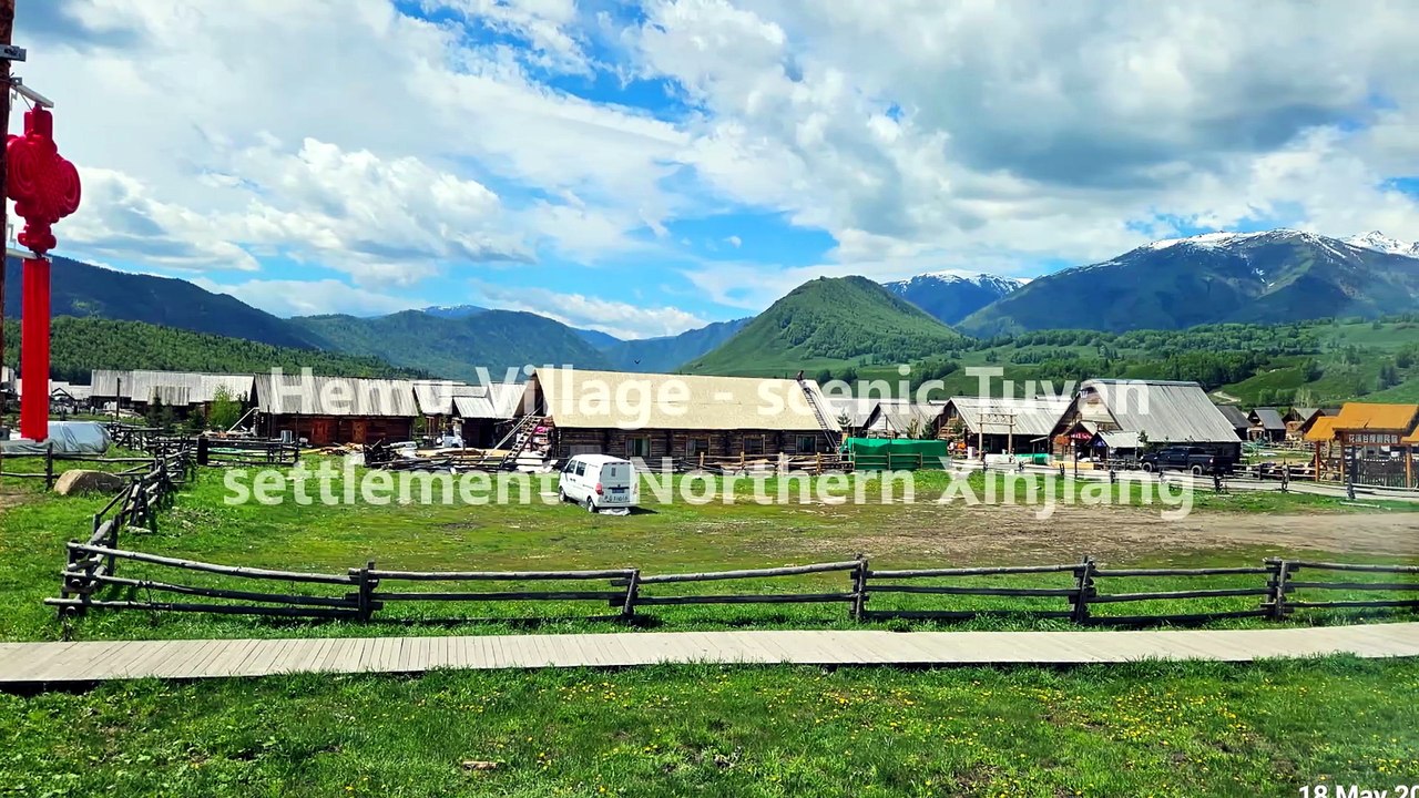 Hemu Village - Scenic Tuvan settlement - Northern Xinjiang