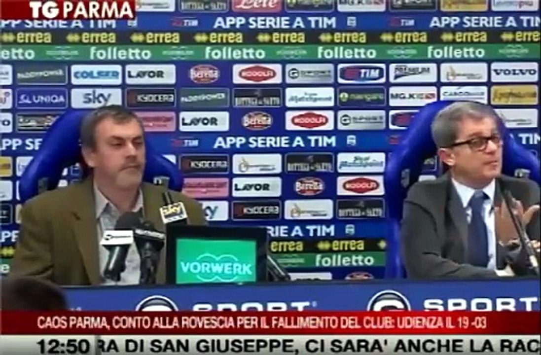 Parma, il fallimento si avvicina