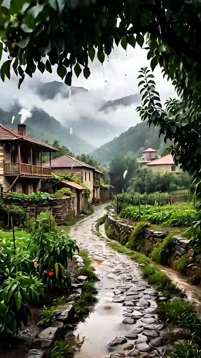 Ultra-realistic rain • Ancient villages • Hidden paradise 🌿