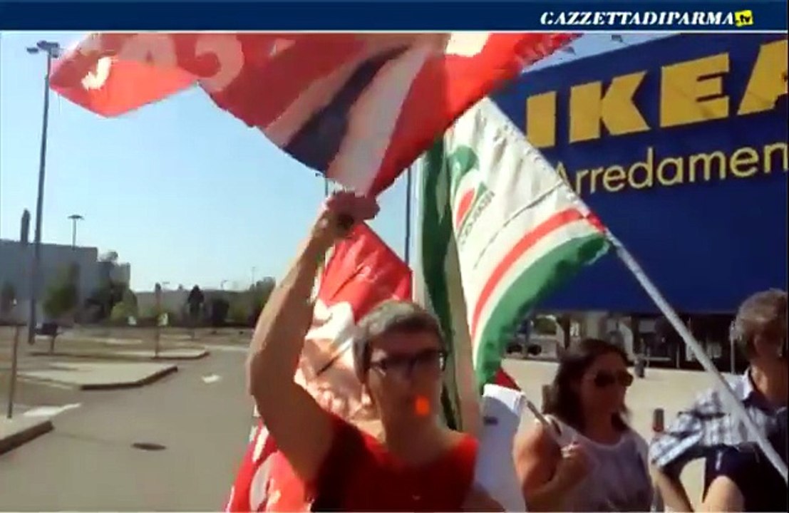 Ikea: primo sciopero nazionale, primo a Parma.