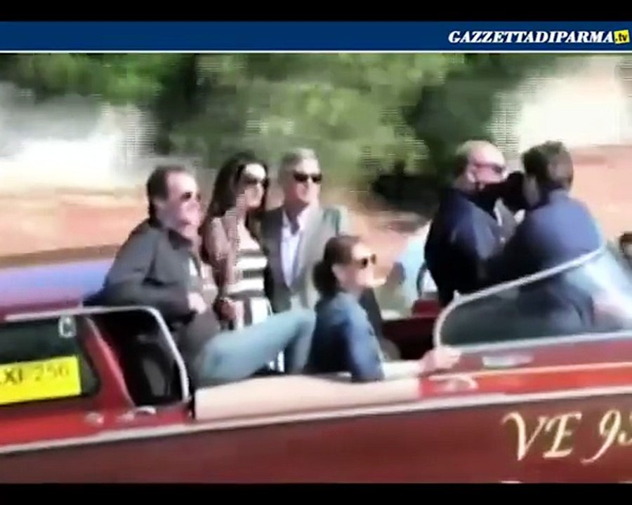 Clooney & Amal: matrimonio (e gossip) a Venezia