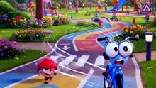 Bicycle Without Helmet 🚲😂 | Funny Safety Story for Kids