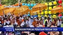 Kirab Tri Suci Waisak Tiba di Candi Borobudur, Umat Buddha Tampilkan Semangat Toleransi