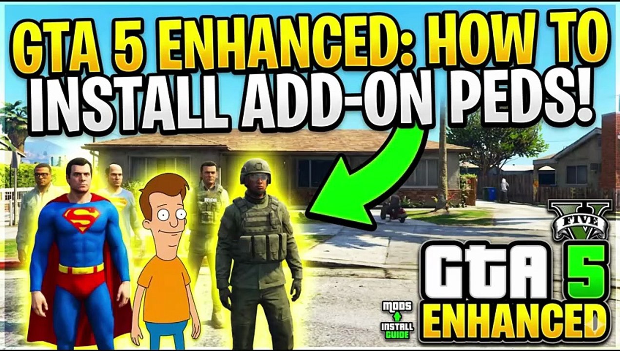 🎮  How to Install Add-On Peds in GTA 5 Enhanced Easy guide (2026 Complete Guide) | Custom ped | mg77