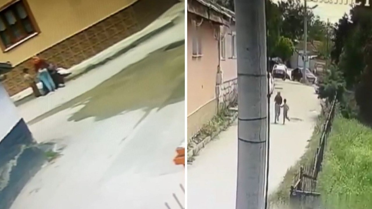 Kaldırımda oturan kadının boynundaki altınları koparıp kaçtı; takside yakalandı