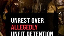 Pro and anti-ICE demonstrators clash outside ICE detention facility in NJ