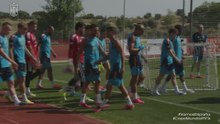 Mejores momentos primer entreno España