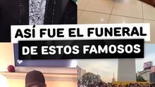 Así fue el funeral de estos 15 famosos