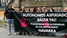 Los autónomos se echan a la calle