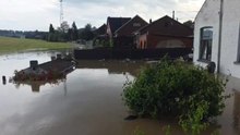 Les inondations ont aussi provoqué des dégâts à Fleurus