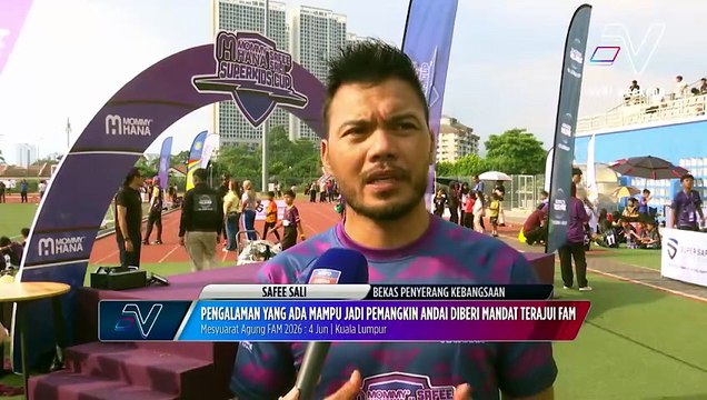 Safee Sali sedia sahut cabaran andai diberi peluang dipilih selaku presiden FAM