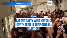Malta's Labour party wins historic fourth term in snap general election