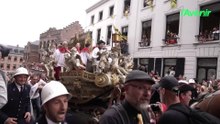 Ducasse de Mons : le Car d'or a monté la rampe