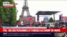 Victoire du PSG: 100.000 personnes attendues sur le Champ-de-Mars