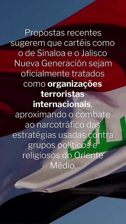 Terroristas políticos e narcotraficantes: desafio dos EUA