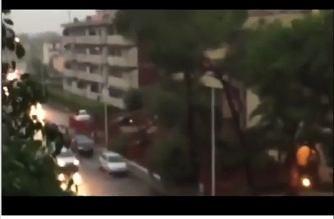 Nubifragio a Firenze: video dal web