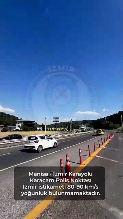 İzmir Emniyeti Trafik Birimleri açıkladı: İzmir'e dönüş trafiğinde son durum ne?