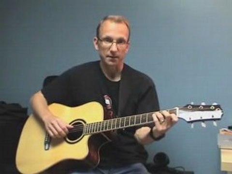 Acoustic finger picking guitar lesson by Robert Renman