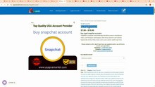 Best, Platforms, to B~u~y" Snapchat Accounts Today in Online MarketPlace