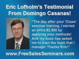 Eric Lofholm, Sales Training Expert, Free Sales Seminars