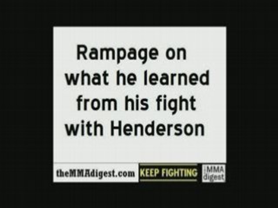 Quinton rampage jackson vs forrest griffin at ufc 86