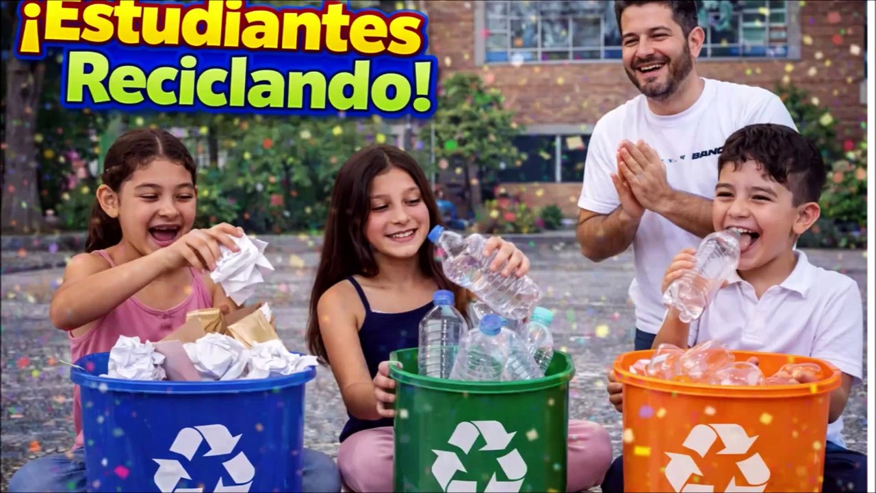 139- repartiendo los dulces que compramos con la venta del reciclaje