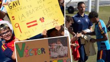 Pasión por la selección en Las Rozas: "Me he levantado a las 5 de la mañana..."