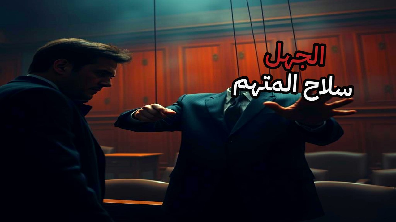 استراتيجية الجهل المتصنع: كيف يهرب الأذكياء من المسؤولية القانونية؟
