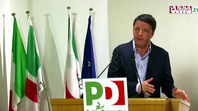 Renzi: pronto a ripartire e a rischiare. E' gia' lite sul congresso