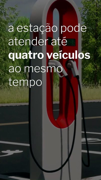 Porto Alegre inaugura estação de carregamento elétrico ultrarrápido
