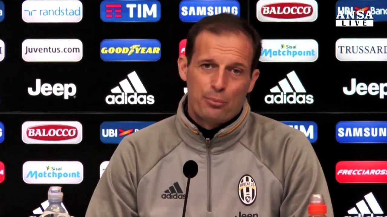 Allegri: "Con la Roma non e' decisiva per lo scudetto"