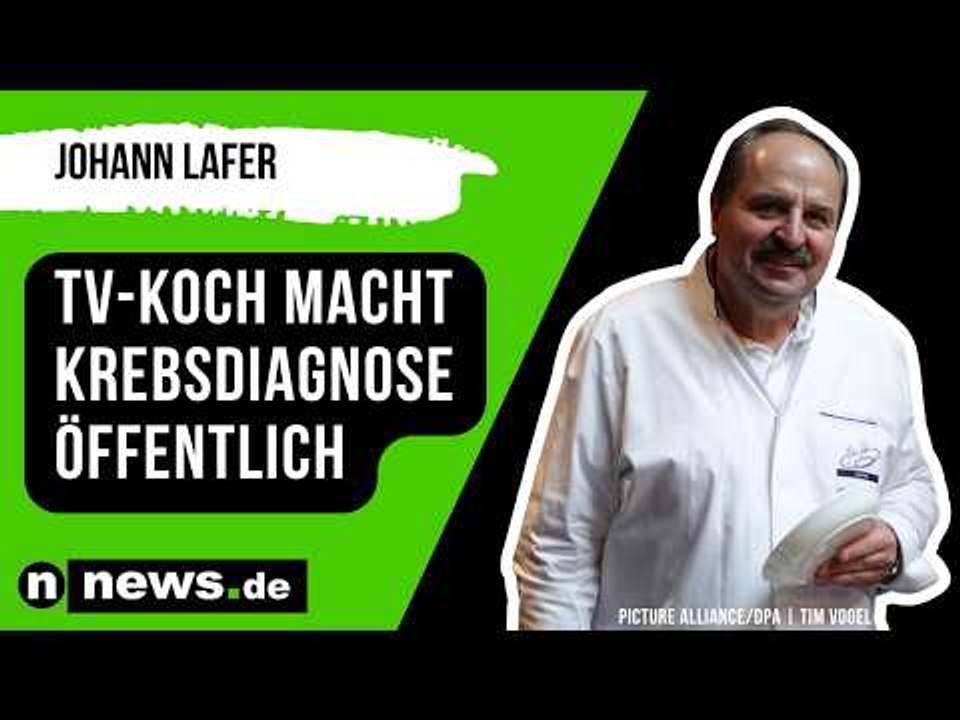 Johann Lafer: TV-Koch macht erschütternde Krebs-Diagnose öffentlich