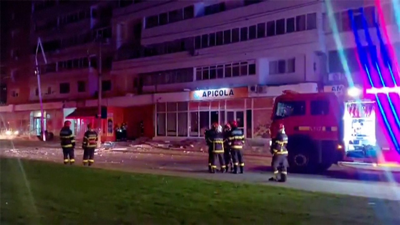 Il drone russo che ha colpito un palazzo in Romania
