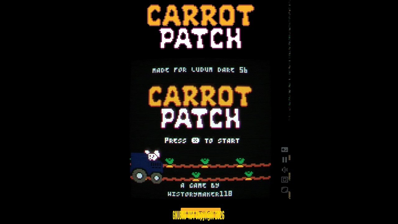 GNUBSD404 Short N141 Carrot Patch (Linux/Web)