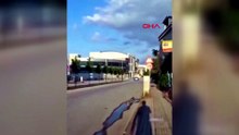 Bursa’da otomobiliyle drift atan sürücü kamerada