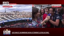 Victoire du PSG: l'ambiance est au rendez-vous devant le Parc des Princes
