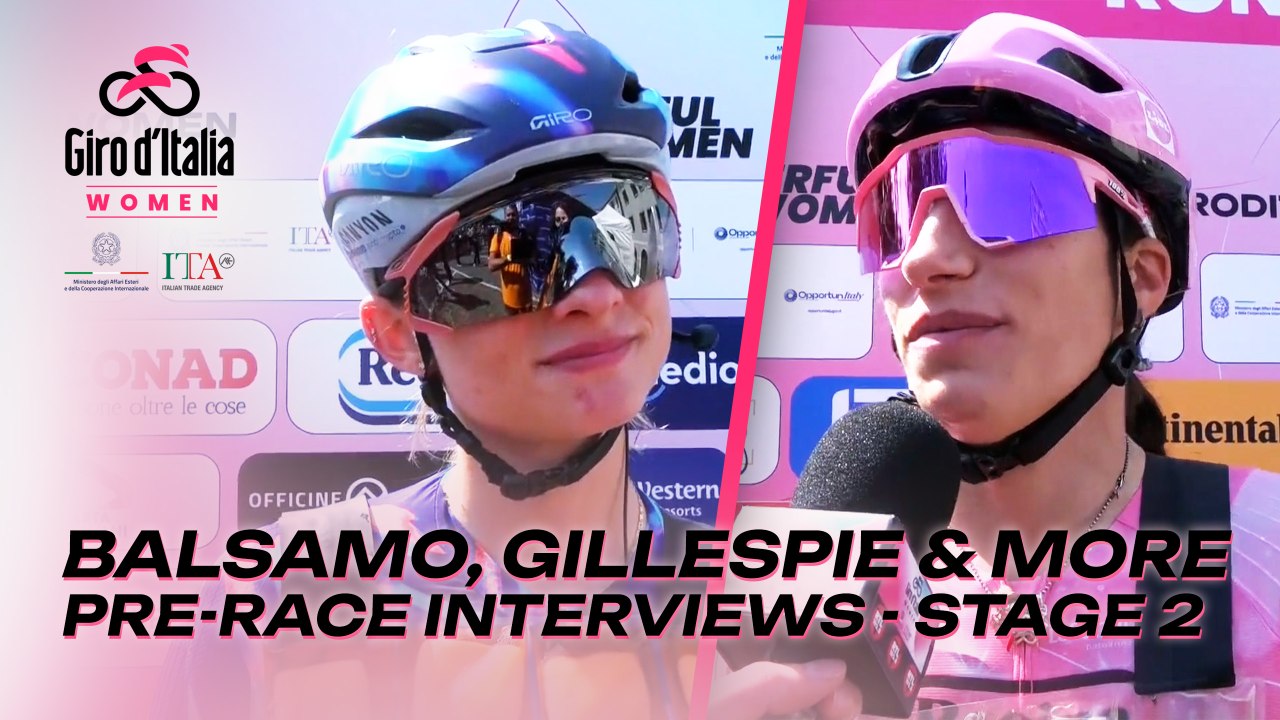 Balsamo: "I'll try to honour the Maglia Rosa in the best way possible"| Interview Giro d'Italia 2026