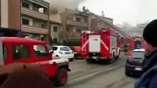 Incendio a Ozzano Taro