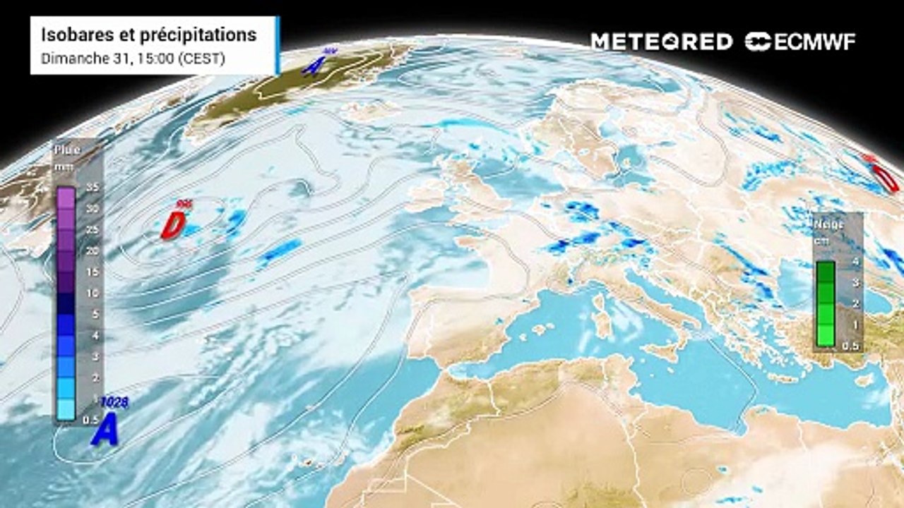 Retour de la pluie et chute des températures !