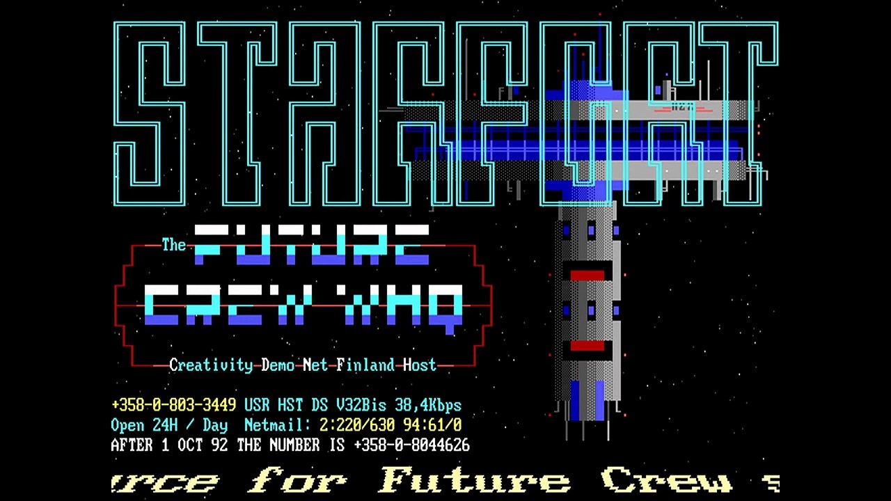 Amiga Demo Starport by Future Crew (1992)