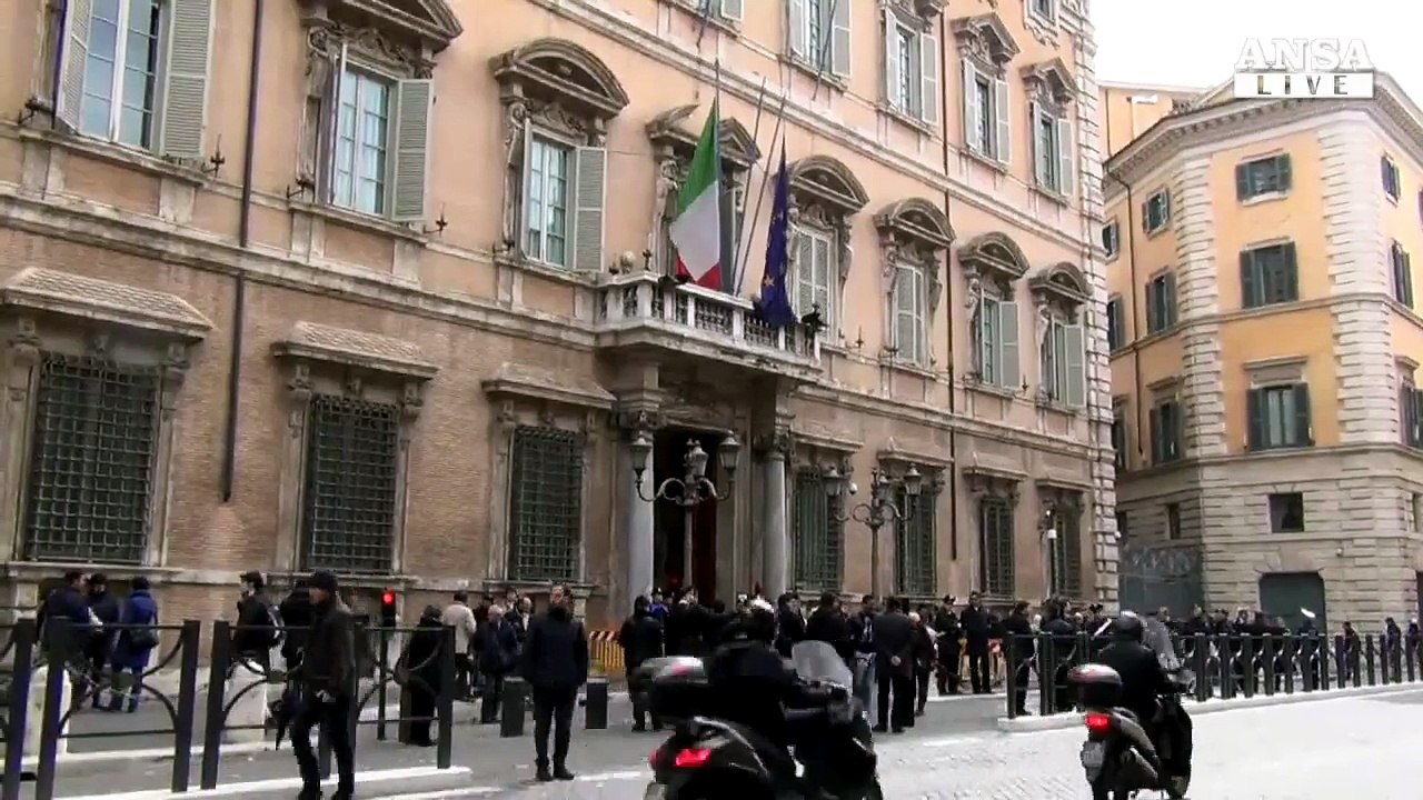 In serata le dimissioni di Renzi
