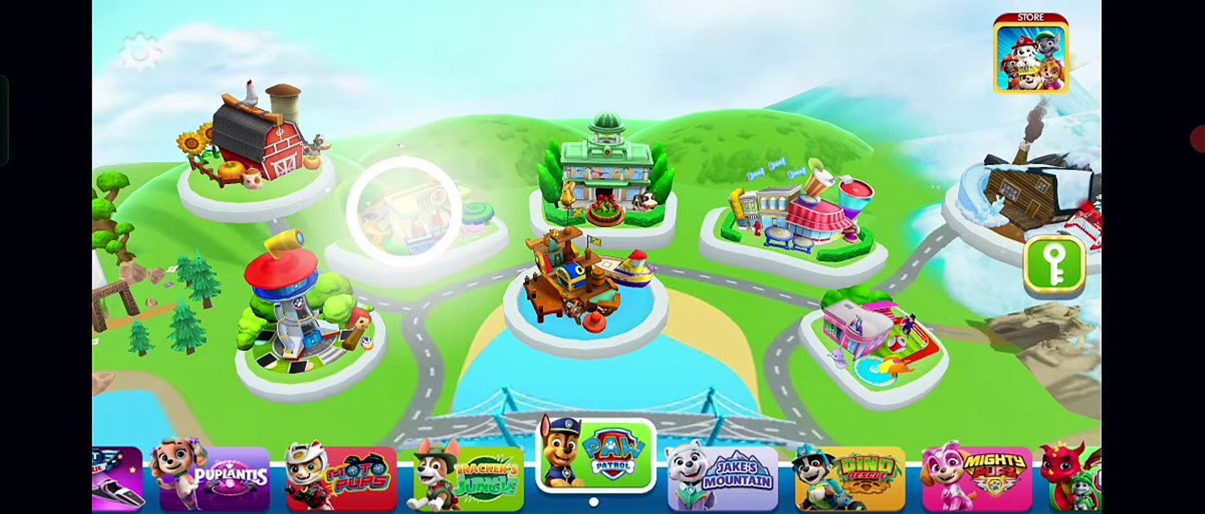 I'm playing Paw Patrol, episode 1.