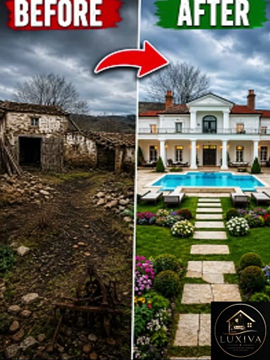 😳 This Abandoned Farm Is Unrecognizable After the Transformation!