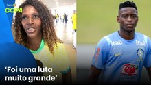 Mãe de Luiz Henrique vive sonho do filho na Copa do Mundo: ‘Tudo para ele virava bola’