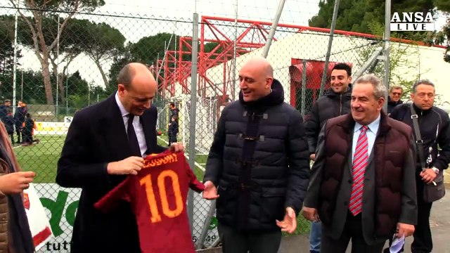 Consiglio Lazio e As Roma in campo per bimbi disabili