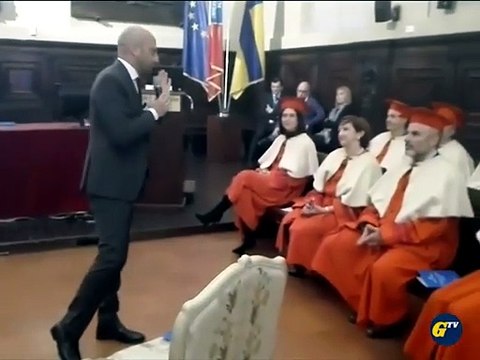 Lectio Magistralis Luca Abete professore ad Honorem in Linguaggio del Giornalismo Università di Parma