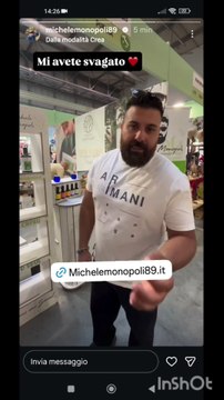 Michele monopoli story l'olio e' andato a ruba alla fiera di milano