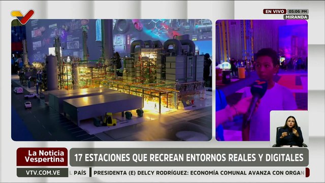 Caracas | Infantes aprenden sobre petróleo, energía y tecnología en Expo Niños y Niñas Productores